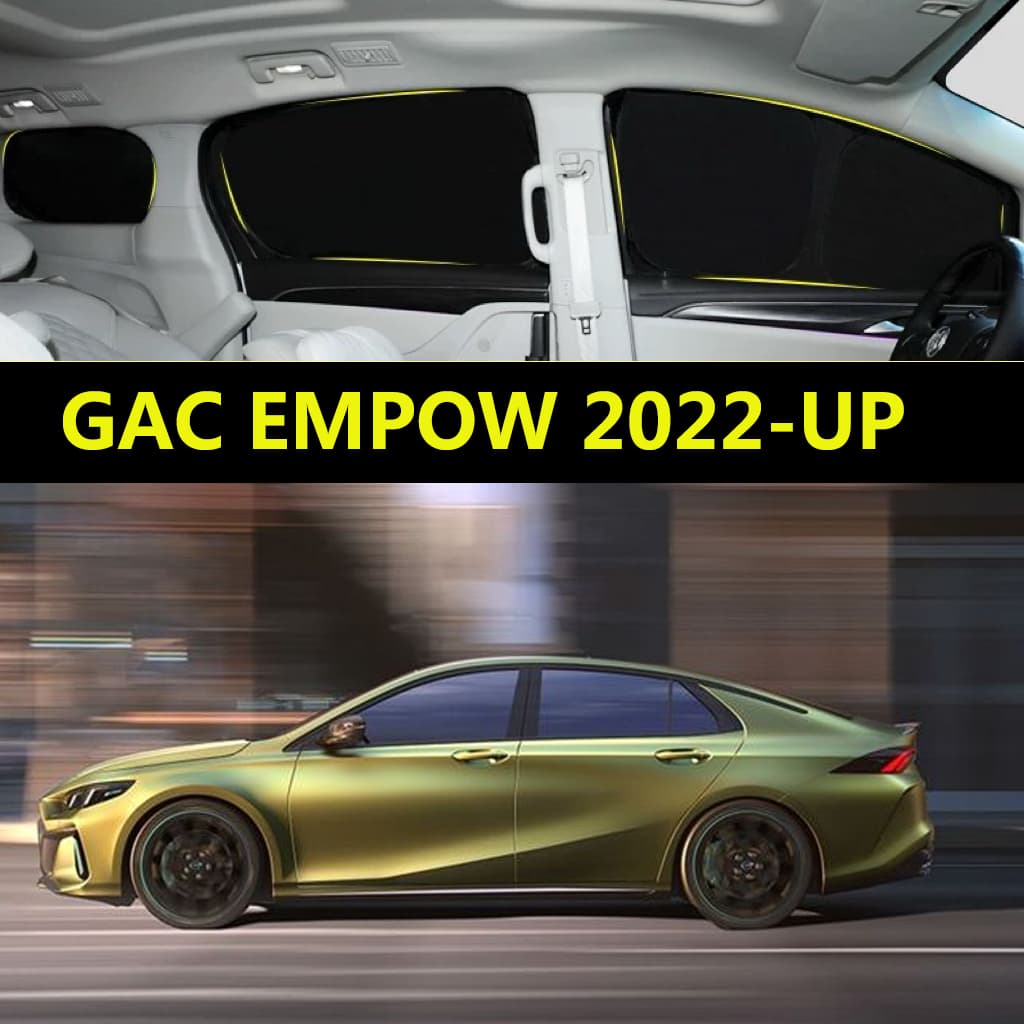 Pára-Sol Do Carro Para GAC EMPOW 55 2022-UP Totalmente Blackout Cortina De Proteção Solar Privacidade Janela Lateral Ant