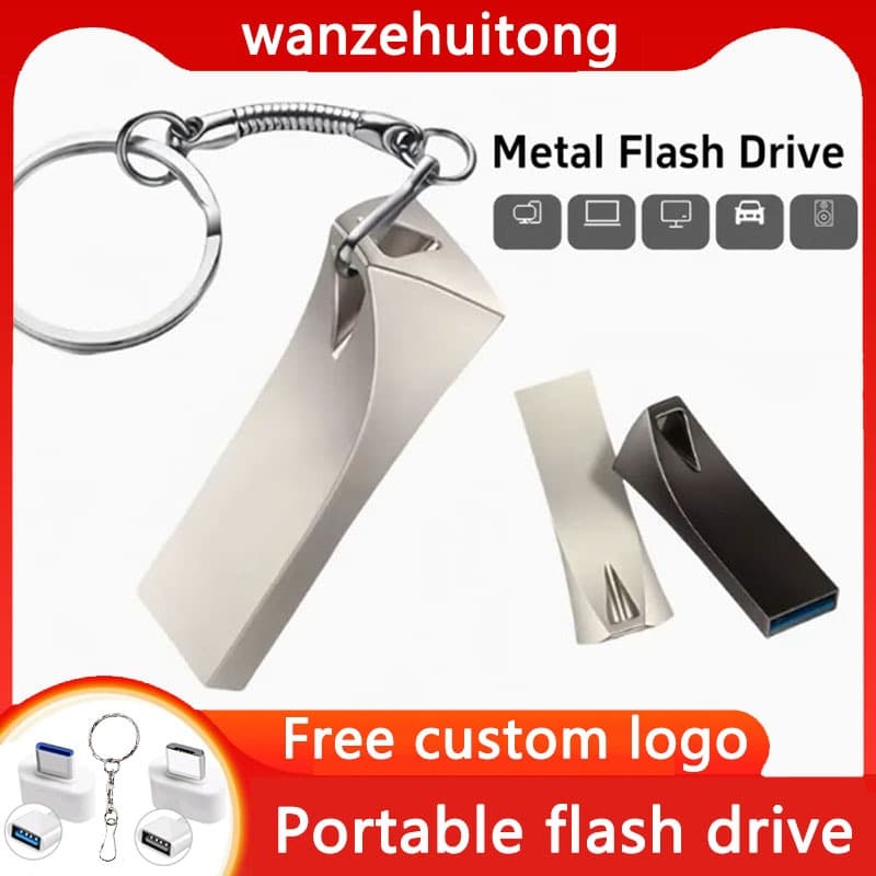 Driver de memória Flash portátil 128GB/512GB/2TB USB3.0 Disco U de memória de alta velocidade