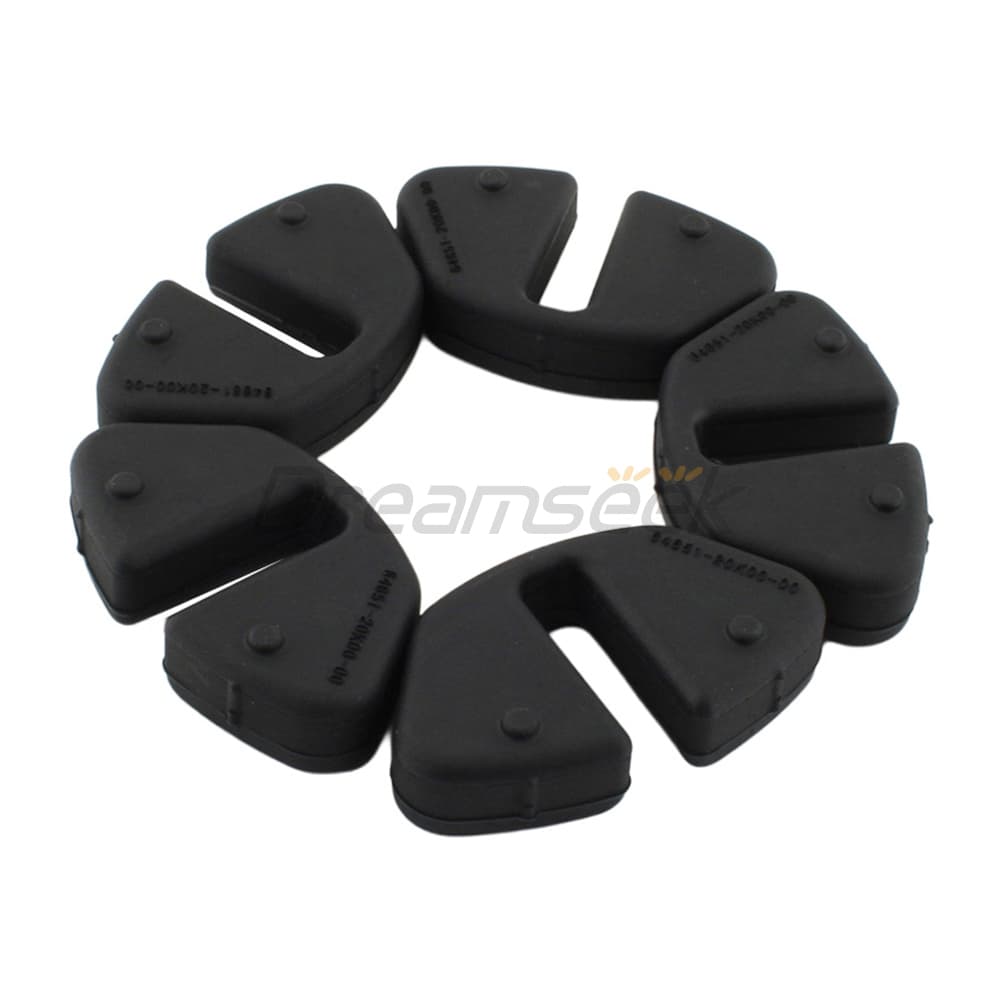 4x Amortecedor De Cubo De Roda Traseira De Borracha Para Suzuki GSX250R , V-Strom 250 2017 + GW25/Inazuma 250 2012-2017 