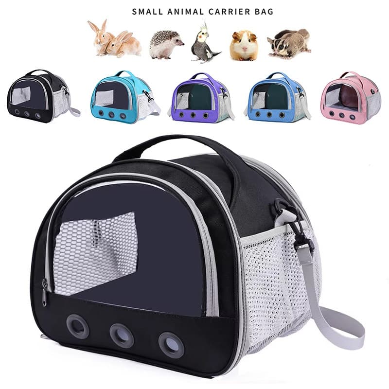 Gato cão pássaro coelho Pet aviação mochila Anti-sufocação portátil saco de viagem