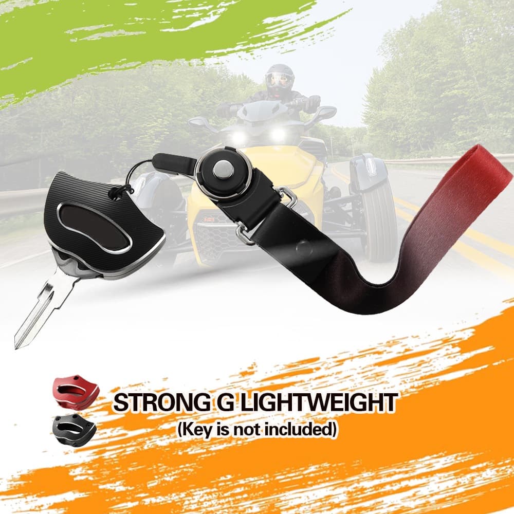 Porta-Chaves Para Capa De Chave Can-Am Spyder 2014-2023 Com Acessórios De Cordão