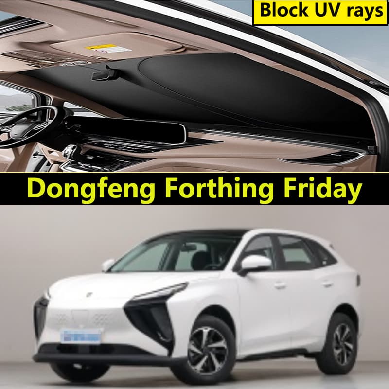 Pára-Brisa Do Carro Sol Para Dongfeng Forthing Sexta-Feira Interior Placa De Sombreamento Dianteiro Luz Escudo Proteção 