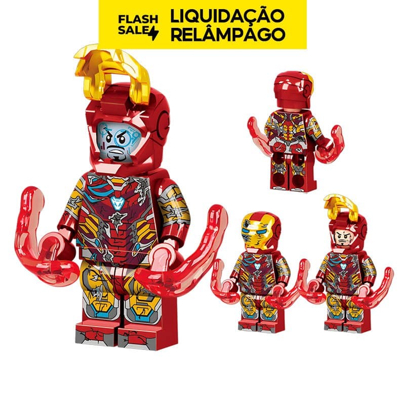 🔥LIQUIDAÇÃO RELÂMPAGO Mini Figuras de Coleção Anime e Filmes | Blocos de Montar Brinquedo