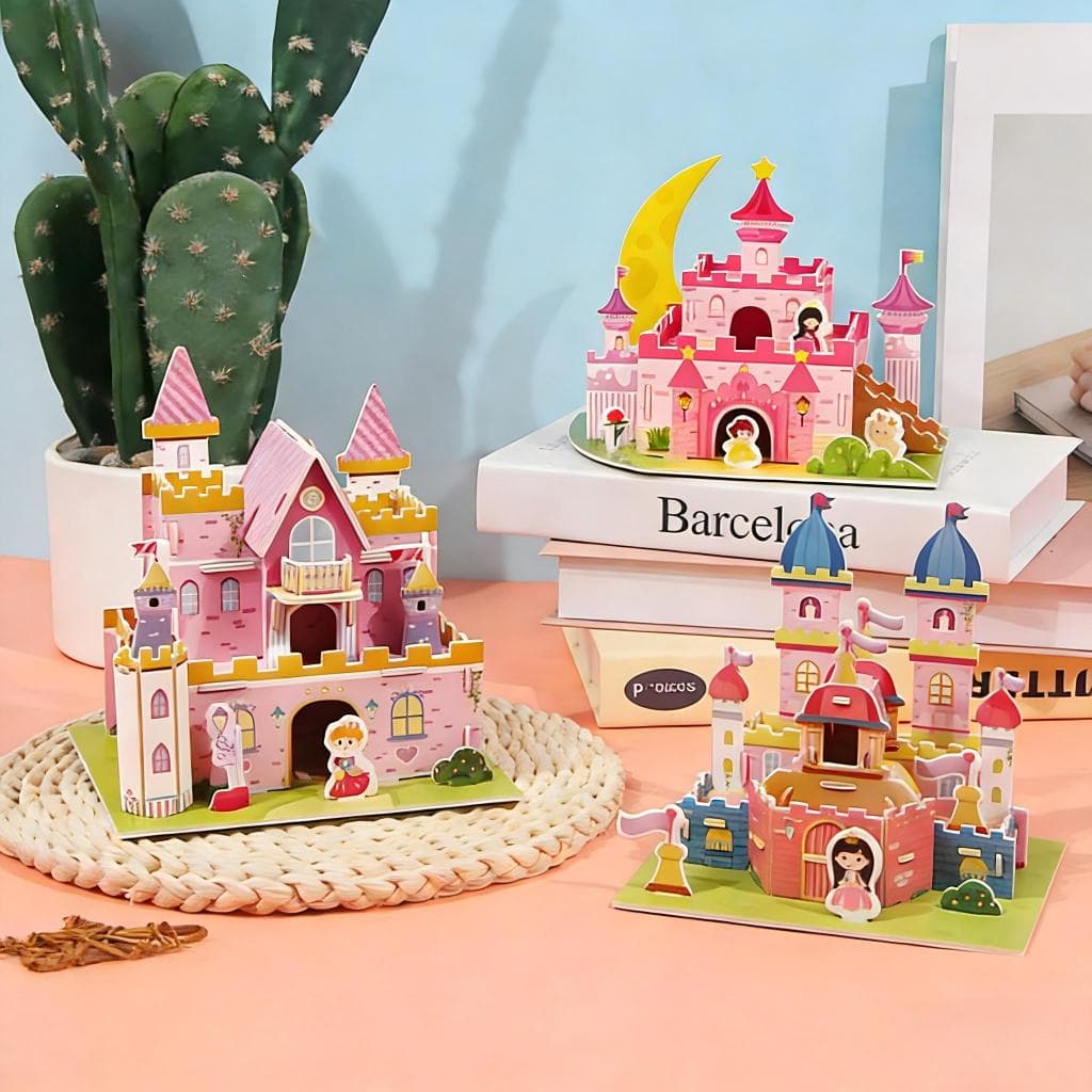 Quebra-cabeça tridimensional 3D DIY brinquedo meninos meninas presentes de aniversário decorações modelos de montagem