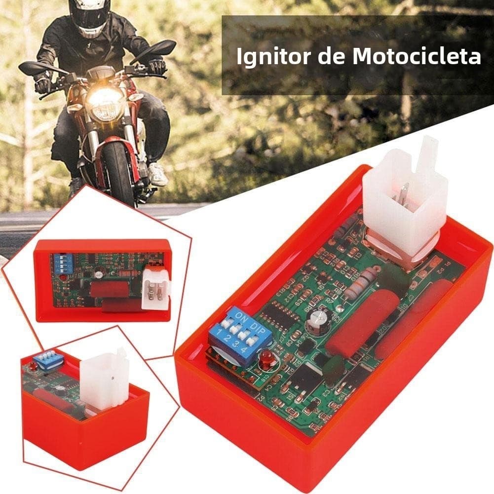 Ignitor AC CDI Ajustável 5 Pinos | Alta Performance Compatível com Wave100 Racing DY100