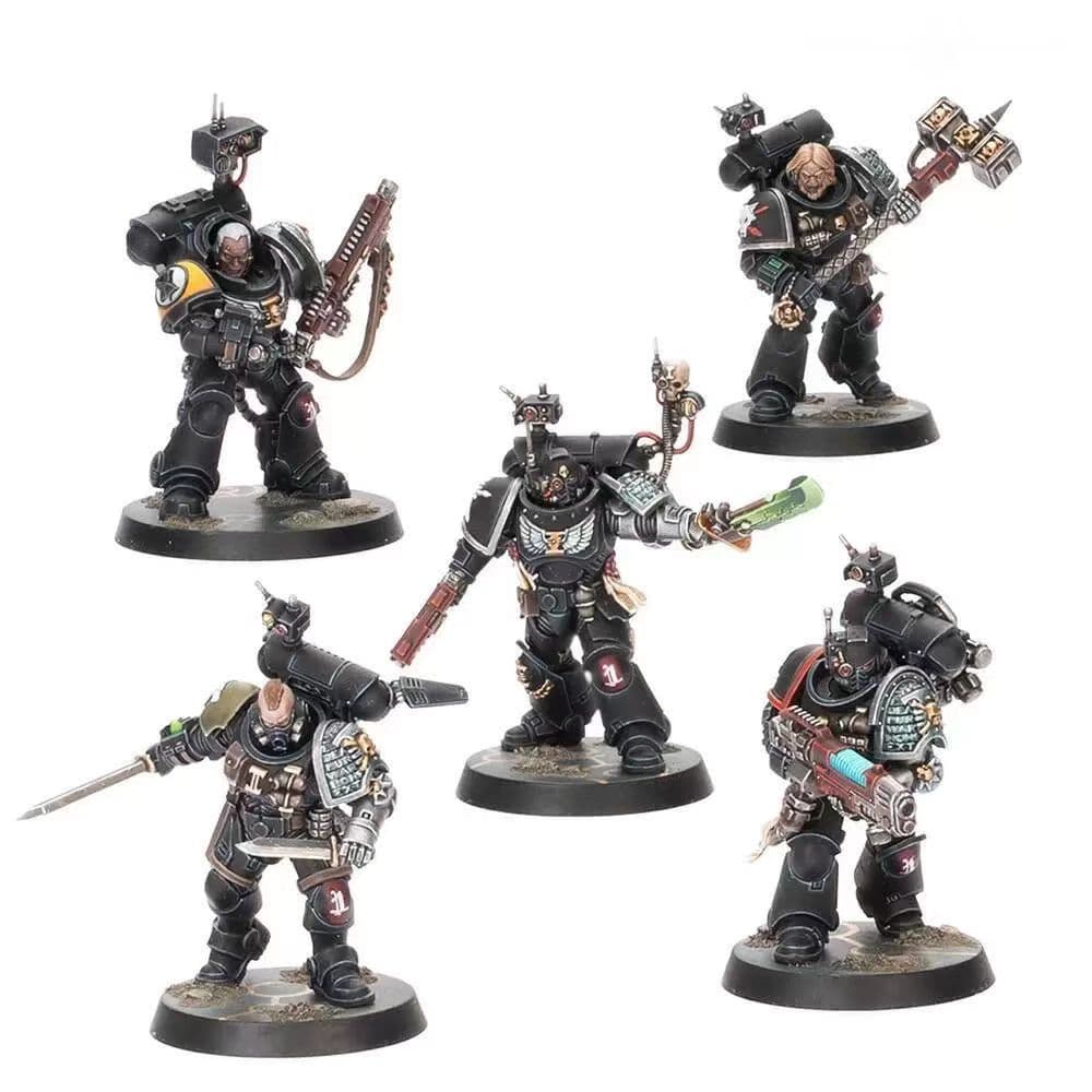 Resina branca modelo E863 Killing Team (equipe de 5 pessoas) precisa montar a cor por você mesmo wEIU