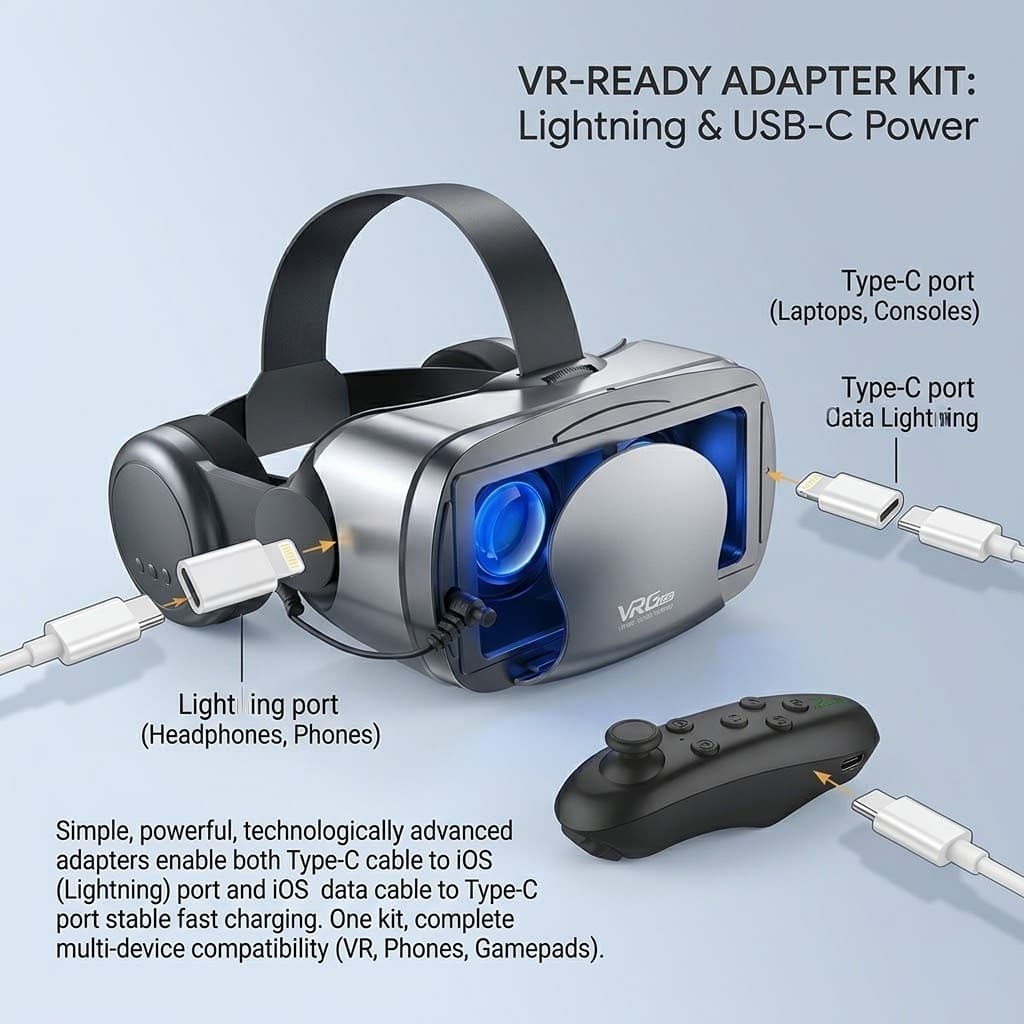 3D VR Fone De Ouvido Inteligente Realidade Virtual Óculos Capacete Para Smartphones Lentes De Telefone Com Controladores