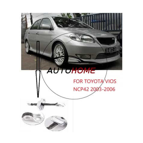 Rolha De Porta/Verificador De Carro Para TOYOTA VIOS NCP42 2003 2004 2005 2006 2007 Cinta De Verificação Ficar Limitador