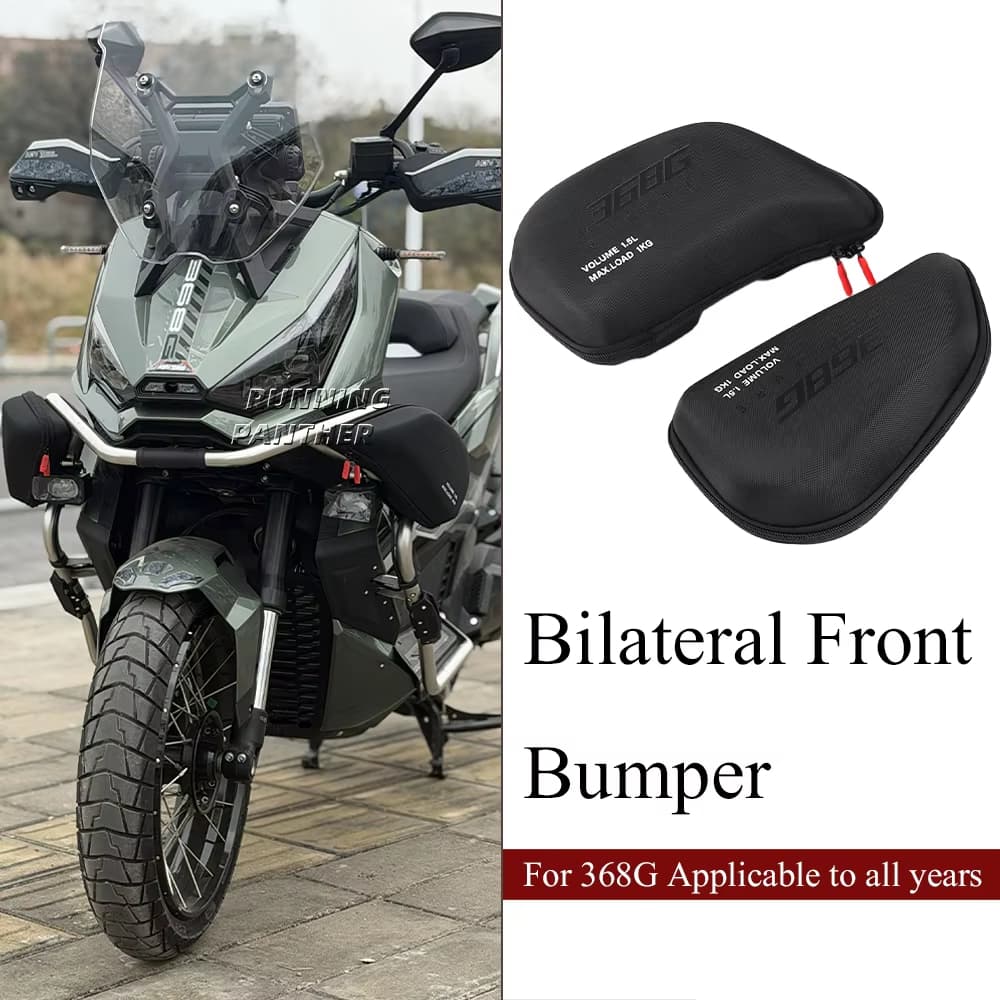 Saco De Quadro Lateral Da Motocicleta Pacote De Armazenamento Sacos À Prova Dwaterproof Água Amortecedor Dianteiro Para 