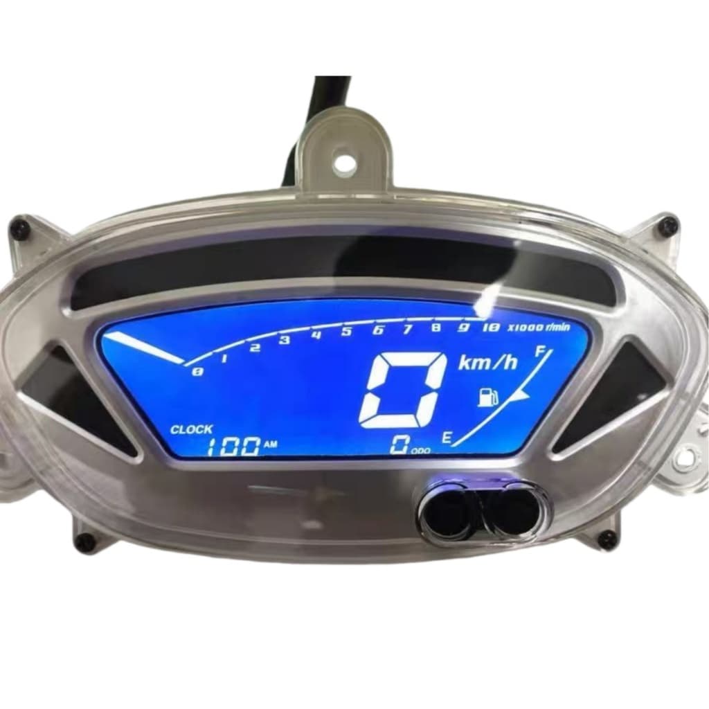 Para Italika D125 X125 F04010148 Motocicleta LED Medidor Digital Odômetro Painel Velocímetro Conjunto