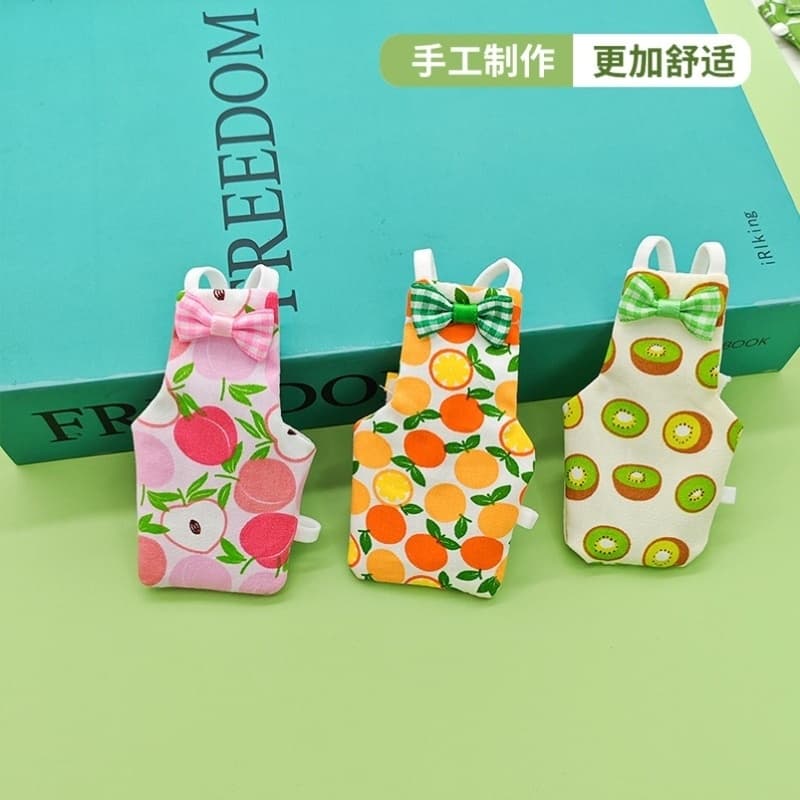 JULIEFASHION Papagaio Fralda Terno De Voo Roupas De Pássaro Para Periquito Pombo Médio Grande De Estimação R8T2