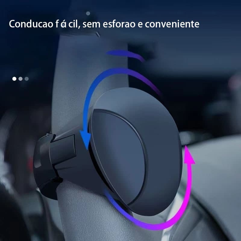 Bola Auxiliar De Volante Tipo Rolamento Criativa Para Carros E Caminhões , Permitindo Giro Com Uma Mão Direção Sem Esfor