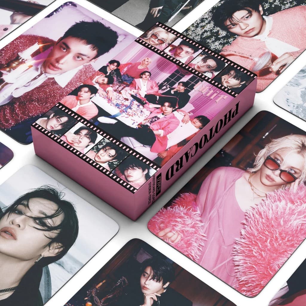 Kpop 55 Pçs/Set Stray Kids DO IT Oco KARMA Álbum Lomo Photocards han Para Coleção De Fãs