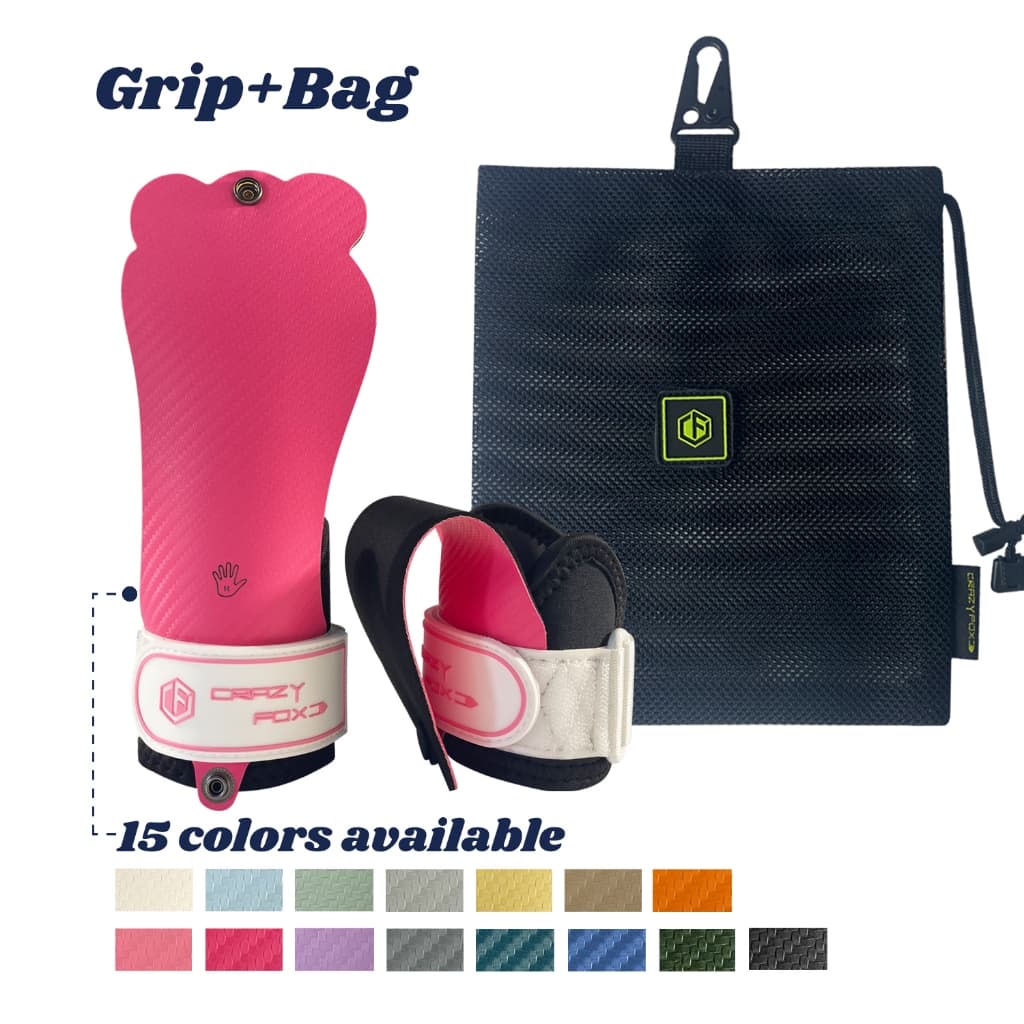Grips Frog Crazy Crossfit Magnésio Apertos De Mão Livres Bolsa Proteção Antiderrapante Ajustável Para Levantamento De Pe