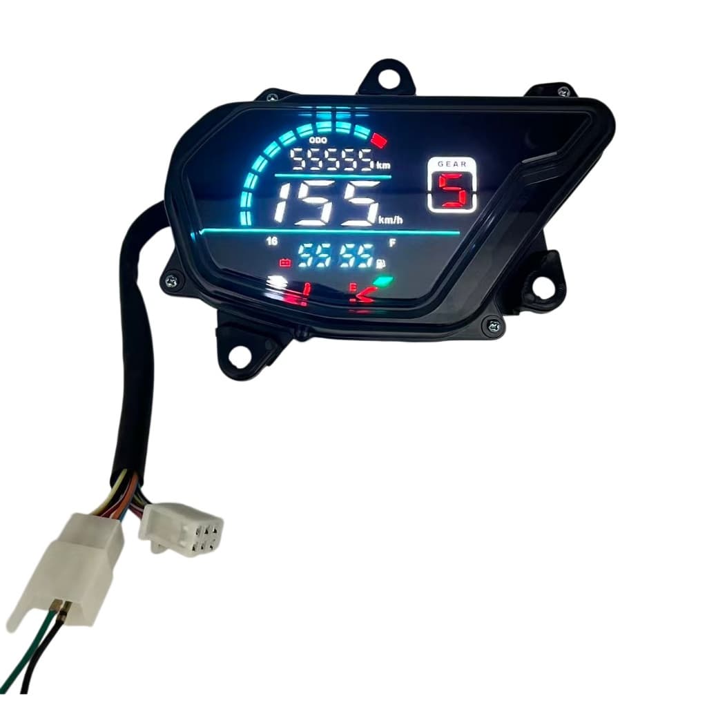 Medidor Digital LED Para Honda POP 110 POP110 110i 2015-2025 Motocicleta Velocímetro Tacômetro Conjunto