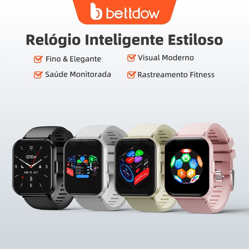 GOOJODOQ FB059 Smartwatch Tela De Exibição De 1.83 Polegadas Para Todos Os Climas , Monitoramento De Saúde E Exercícios 