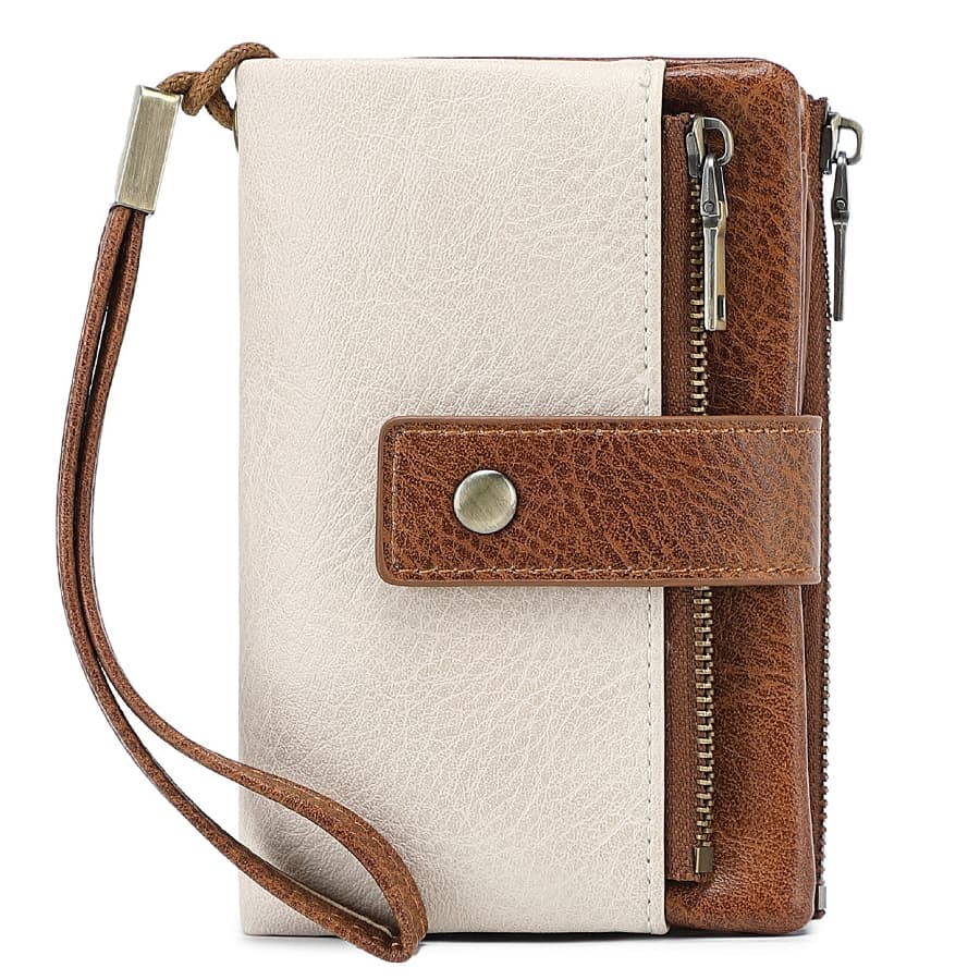 Carteira Feminina de Couro Premium com Proteção RFID Elegante e Prática