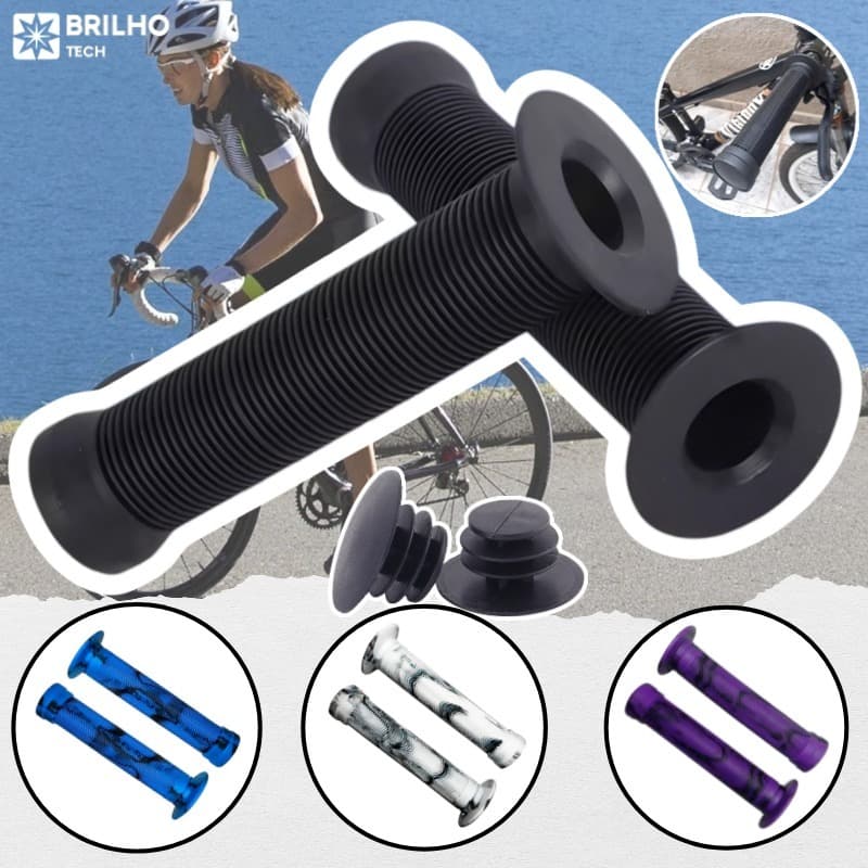 Manopla Gios de Bike Bicicleta Bmx Freeride DH Punho Giosbr 150mm (CORES)