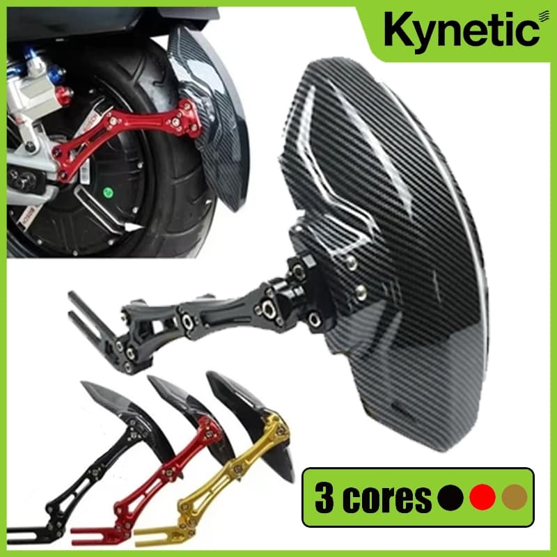 Para-lama Traseiro Universal para Motocicletas – Extensor Ajustável de Pára-choque – Compatível com Diversos Modelos