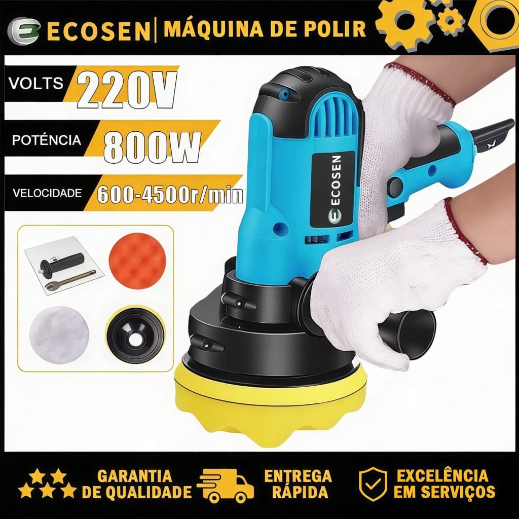Lixadeira multifuncional 110v/220v 800w polidor profissional 60HZ 4500R/MIN