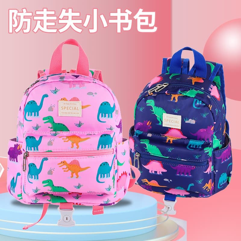 Trela De Mochila Infantil Com Elo De Pulso Anti-Perda , Mini Arnês Fofo Para Caminhada Mantém As Crianças Fechadas Nas C