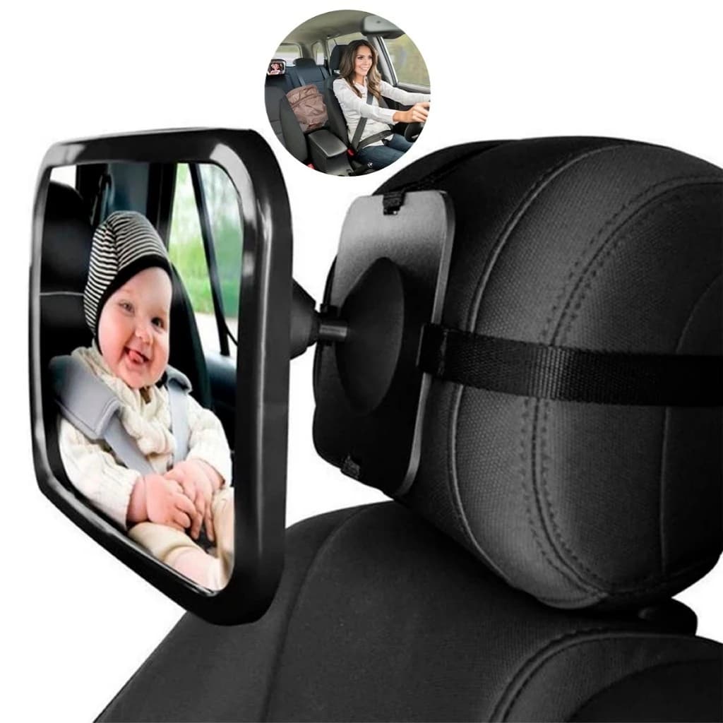 Espelho Retrovisor Banco Traseiro Bebê Conforto Cadeirinha