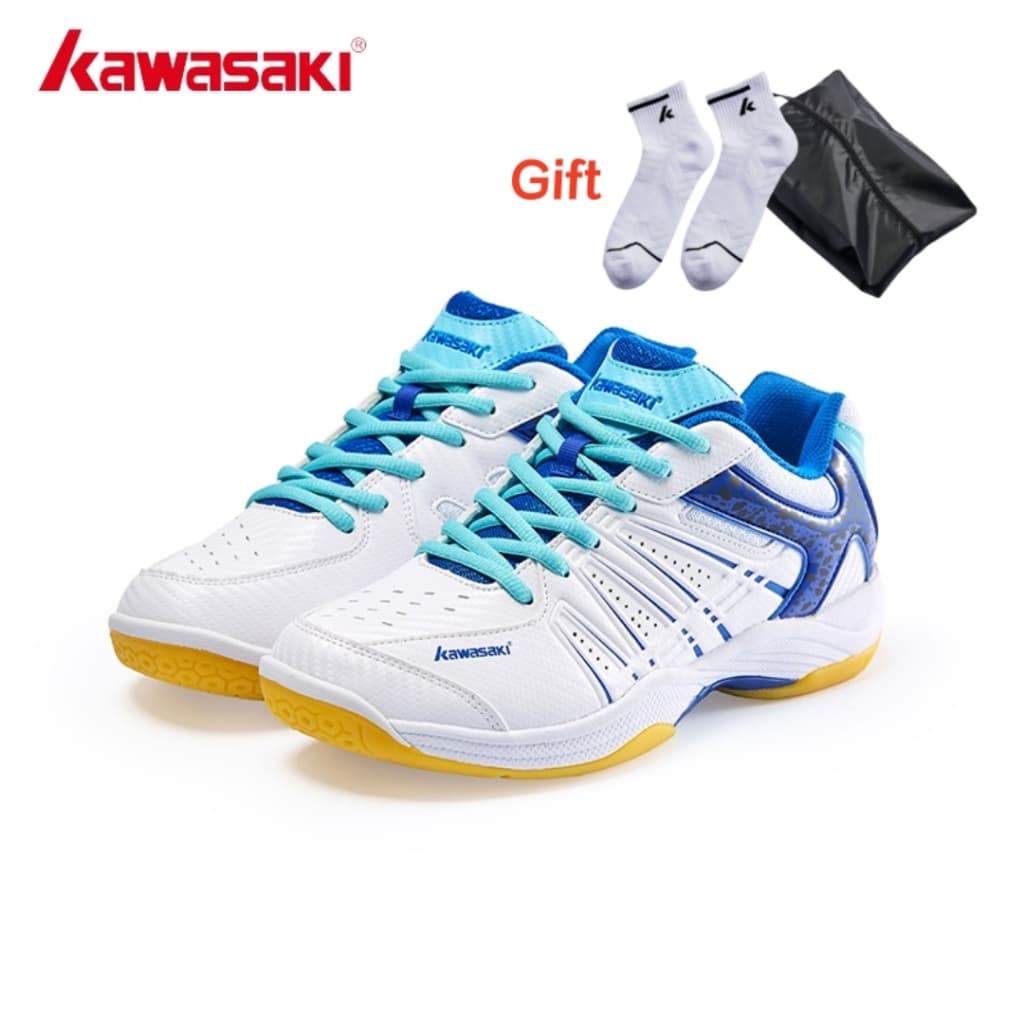 Kawasaki Tênis Sapatos K-065D Profissional De Badminton Respirável Anti-Escorregadio Esportivos Para Homens Mulheres