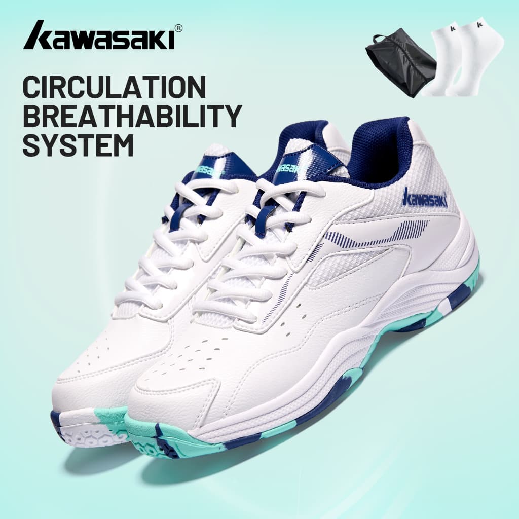 Kawasaki Badminton Sapatos C32011 De Pickleball Femininos E Masculinos Treinamento Profissional Antiderrapante Durável A