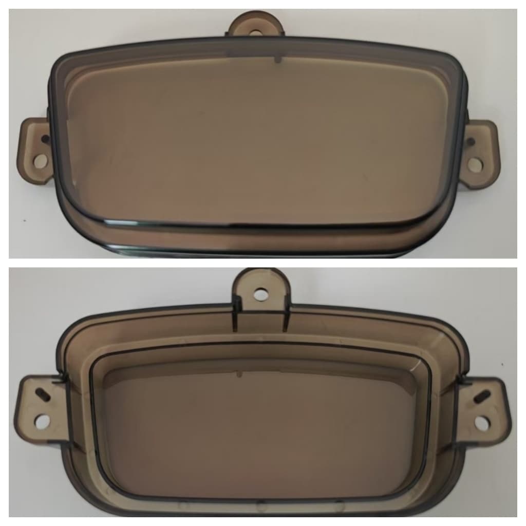 Para Yamaha JOG PRO Motocicleta Lente De Plástico Painel Instrumento/Tampa Fumaça