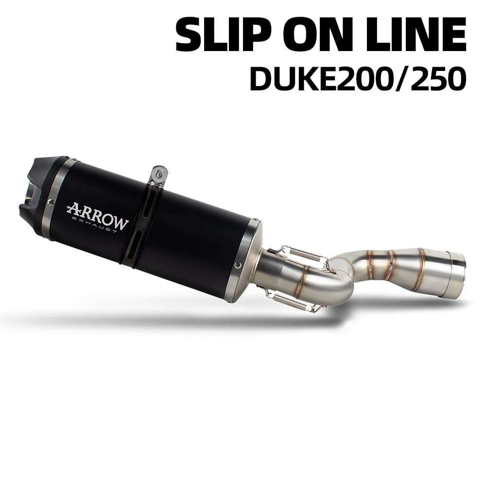Escorregar Na Linha Para Duke200 Duke250 Duke390 RC250 RC390 Silenciador De Escapamento De Seta De Motocicleta