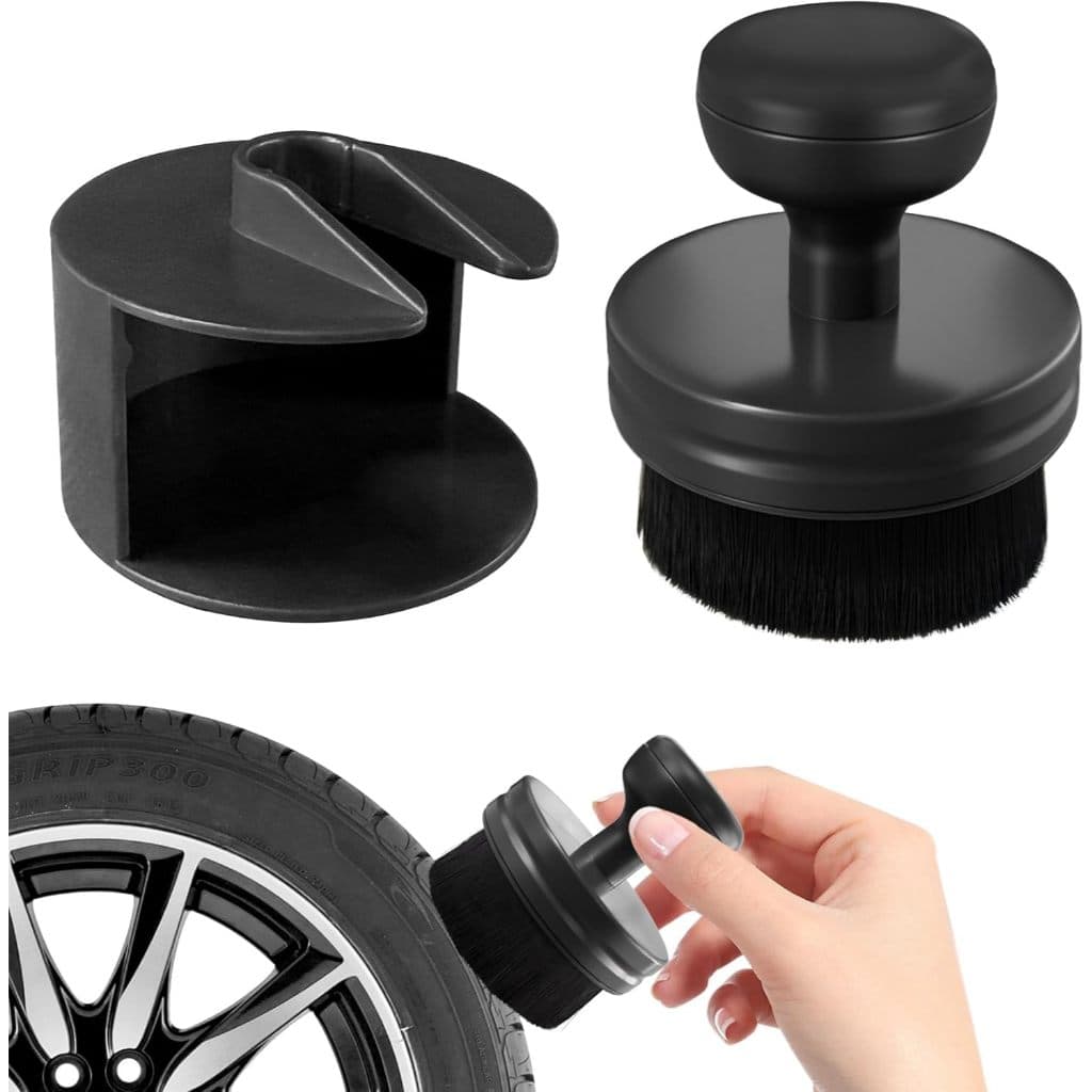 Aplicador de Pneu Pretinho Pincel Automotivo Rodas Selante