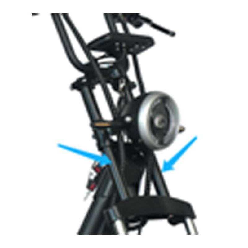 Garfo Dianteiro Duplo Reforçado Para Bicicletas Elétricas , 65 cm