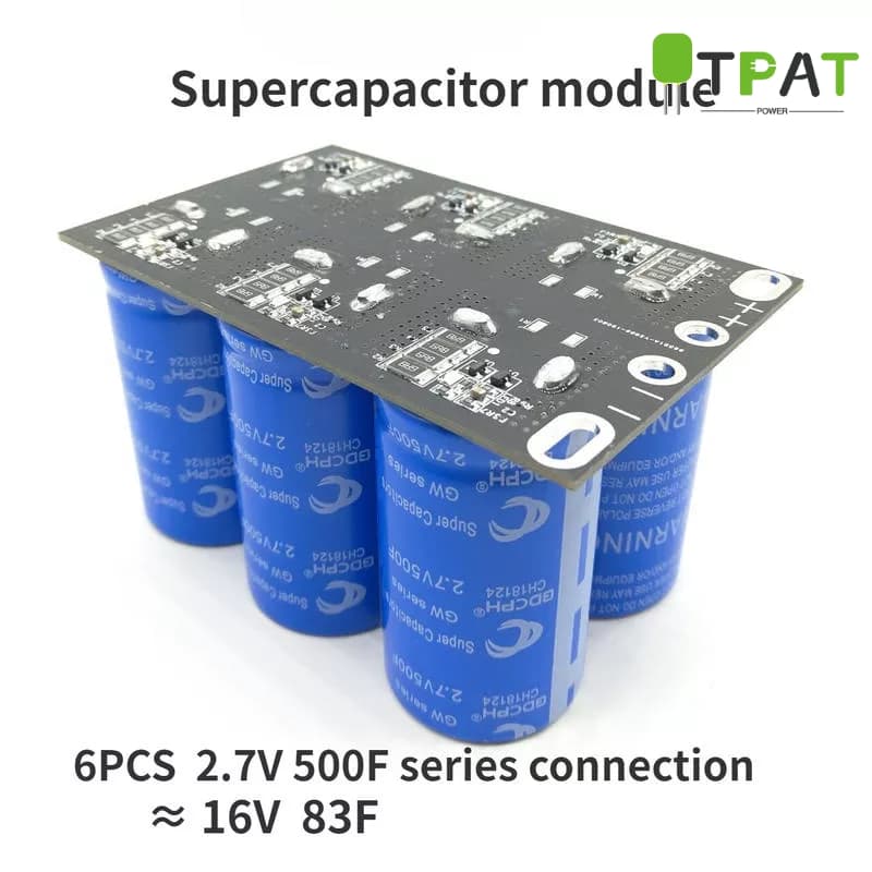 Retificador De Carro Módulo Super Capacitor Ferra 16V83F 2.7 V500f Série 6PCS