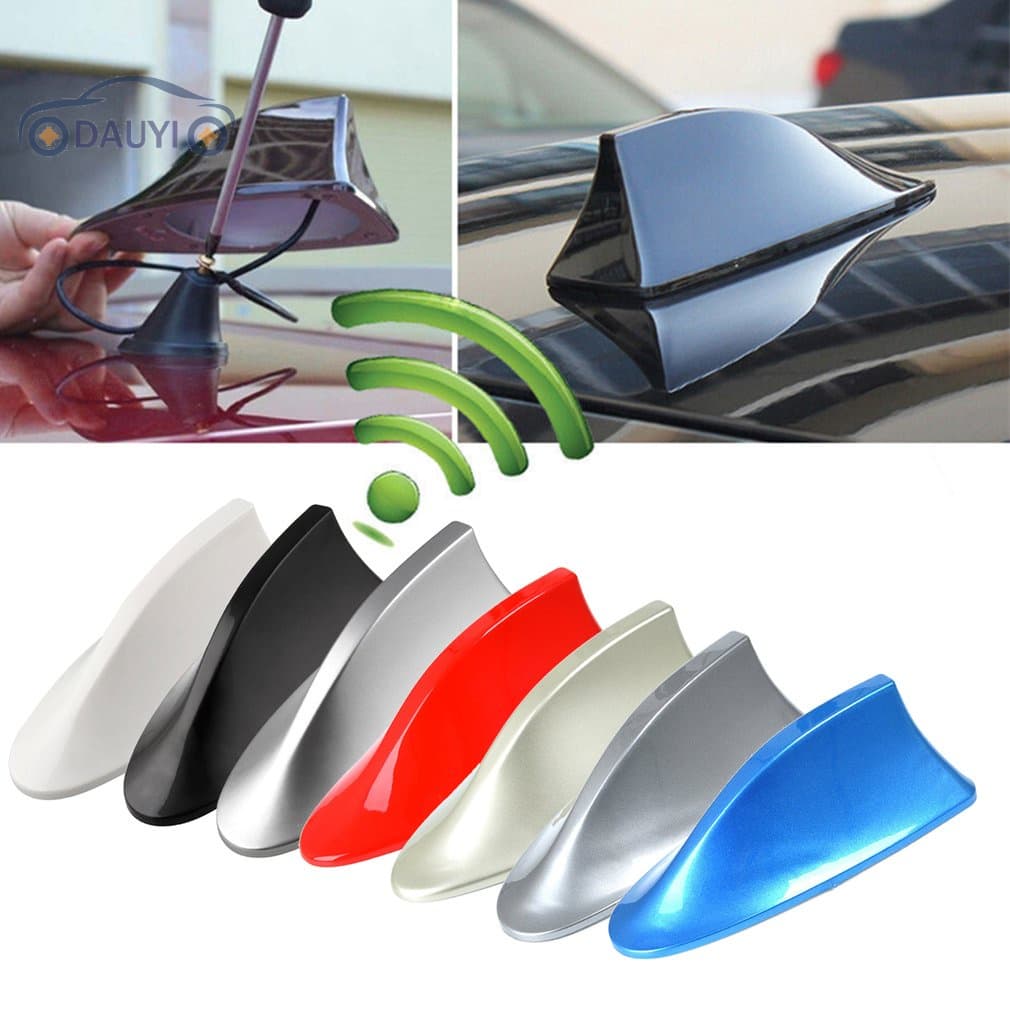 Teto Do Carro Antena De Tubarão Universal Para Proteção De Sinal De Barbatana FM Modelo Todos Os Estilos De