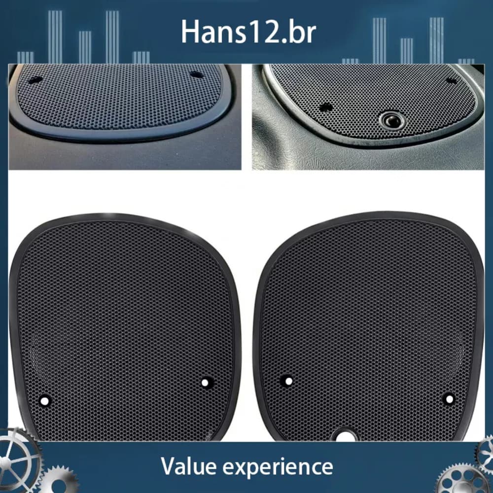 Conexões Da Tampa Grade Do Alto-Falante Para Chevrolet S10 Chevy Front LH/RH Plástico Painel De Instrumentos 15046441