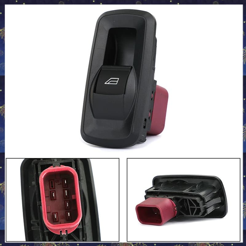 Interruptor De Controle De Janela De Poder 8a6t14529aa 8a6t-14529-aa Para Ford Fiesta Vi 1.25 1.4 1.6 2008-2013 Acessórios Do Carro