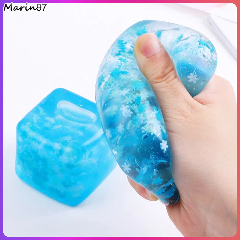 água cubo brinquedo anti stress fofo/anti estresse brinquedo de espremer/Fidget Toy/brinquedo de apertar anti stress/brinquedos anti estresse/Pop it brinquedo anti estresse/squishy grande/Fidget Toys/brinquedo ante estresse/brinquedos de apertar/Mochi