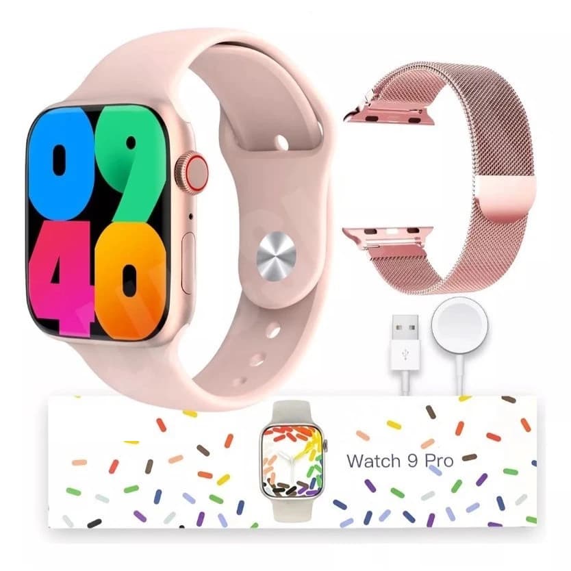 Relógio Inteligente W29 Pro Série 9 Dynamic Island Compass Armazena Arquivo de Música Fotográfica