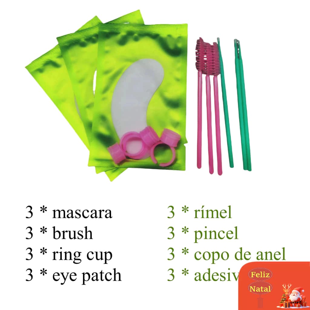 Conjunto De Ferramentas De Extensão De Cílios Fadvan 12 PCS Para