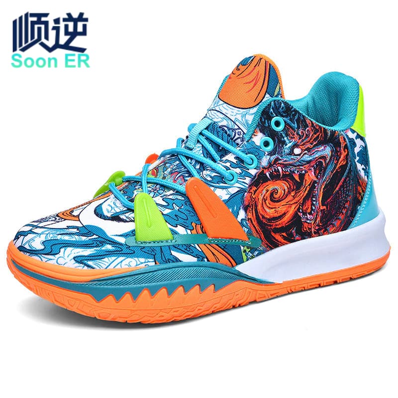 Tênis de Basquete Novos sapatos de basquetebol Sapatos esportivos respiráveis