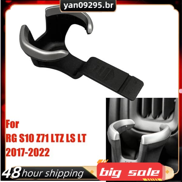 Sob Ventilação De Ar Pode Titular Do Carro Suporte De Copo De Água Quadro Decorativo Capa 52124622 Para RG S10 2017-2022