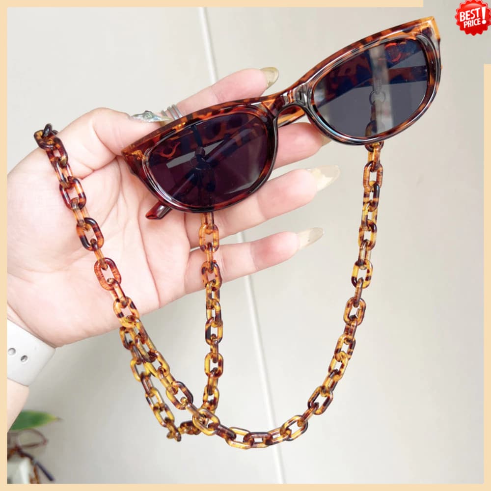 Acrílico Óculos Corrente De Sol Titular Retentor Cinta Pendurado Para Mulher