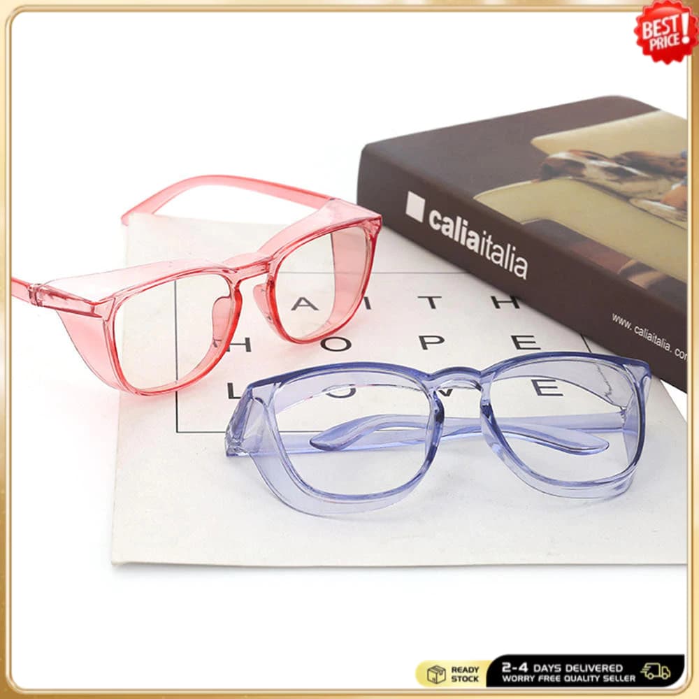 Óculos De Segurança Antiembaçantes Proteção Com Bloqueio De Luz Azul Antipoeira UV