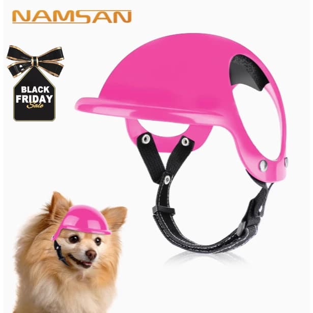 Capacete para animais de estimação novo estilo chapéu cão gato motocicleta capacete de segurança chapéu acessórios chapé