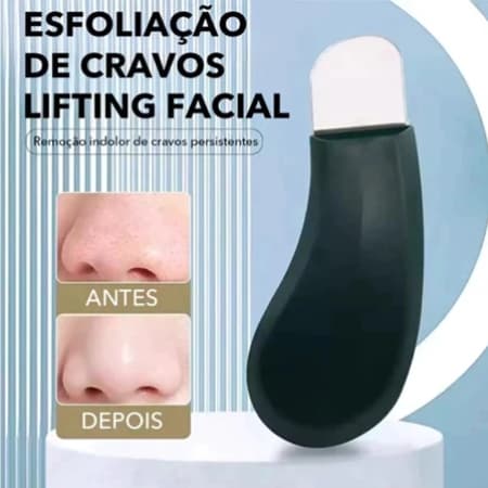1 Pçs Profissional Nariz Limpeza Profunda Cravo Espinha Ferramenta De Remoção Rosto Espátula Esfoliante Poros Limpa