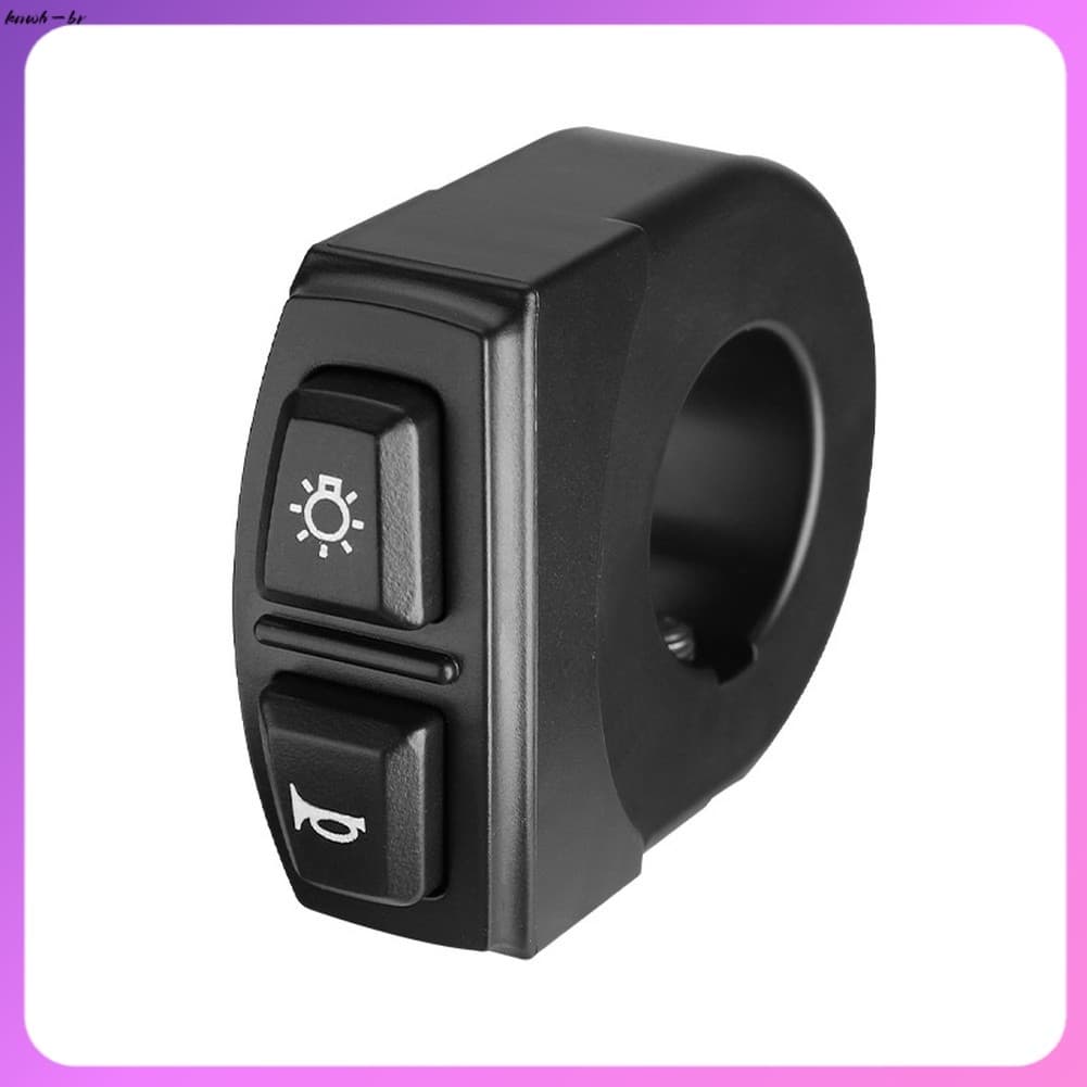 ⭐ Grandes Descontos Interruptor Para Faróis De Motocicleta , Botão Liga/Desliga Guidão De 22 Mm [knwh-br]