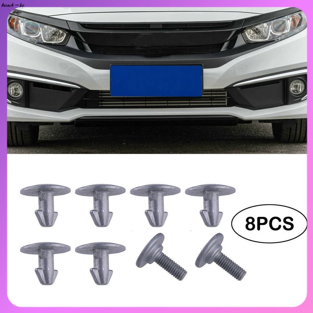 8 Peças Pino/Parafuso Da Tampa De Acesso Do Motor Para Honda Accord Civic 90674TY2A01 [knwh-br]
