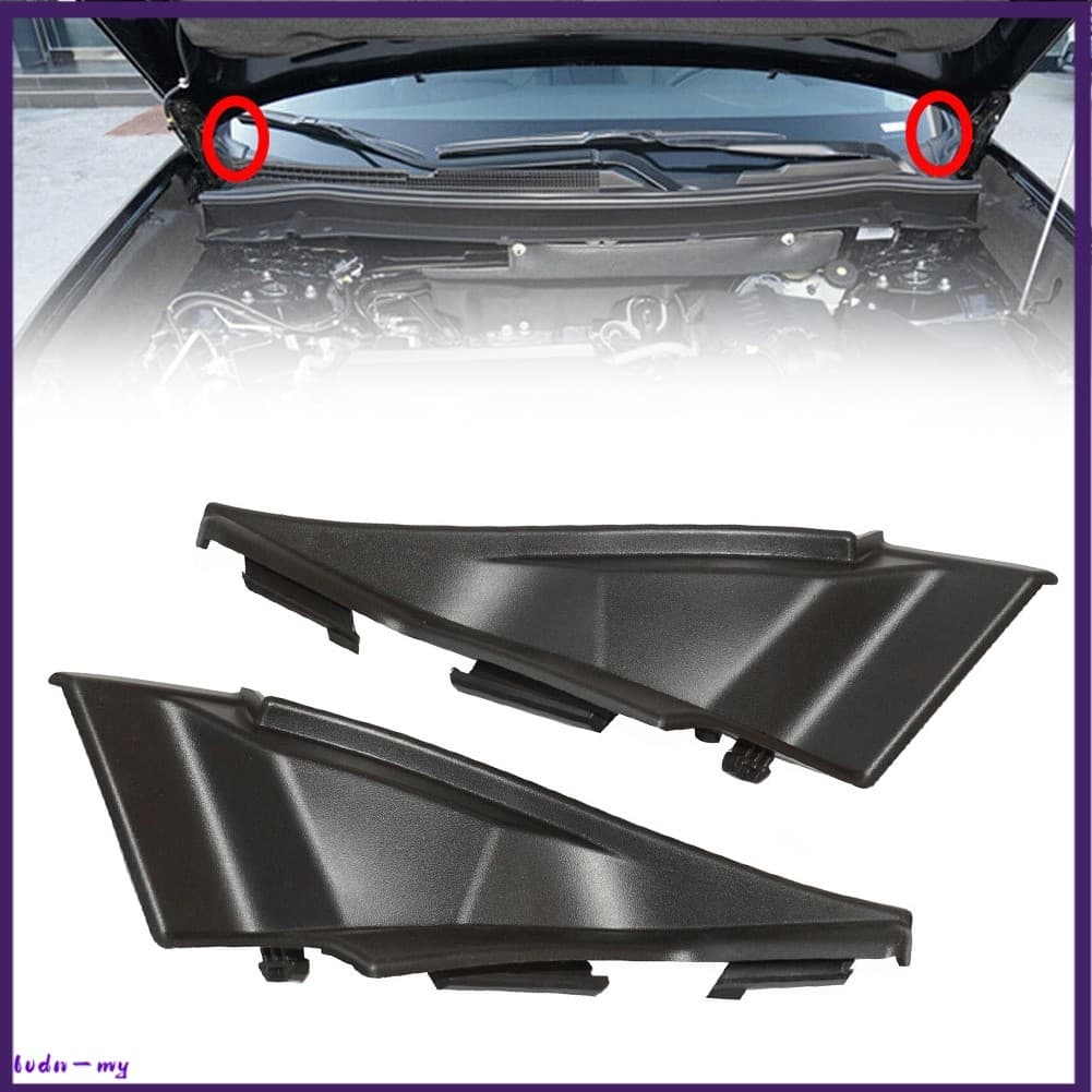 [my] Par De Capa De Acabamento De Canto Do Pára-Brisa Dianteiro Para Outlander 2013-21