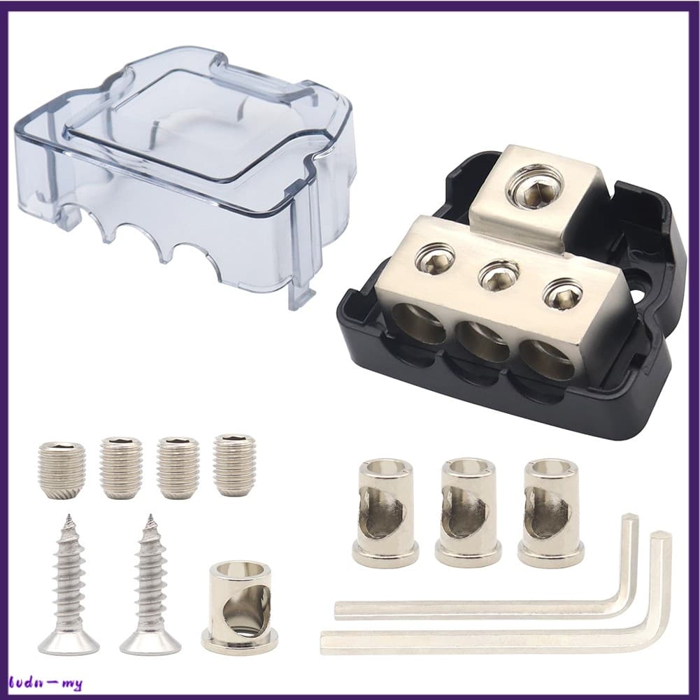 ️ Distribuidor De Solo De Bloco De Distribuição De Energia De 2 Vias , 3 E 4 [Meu]