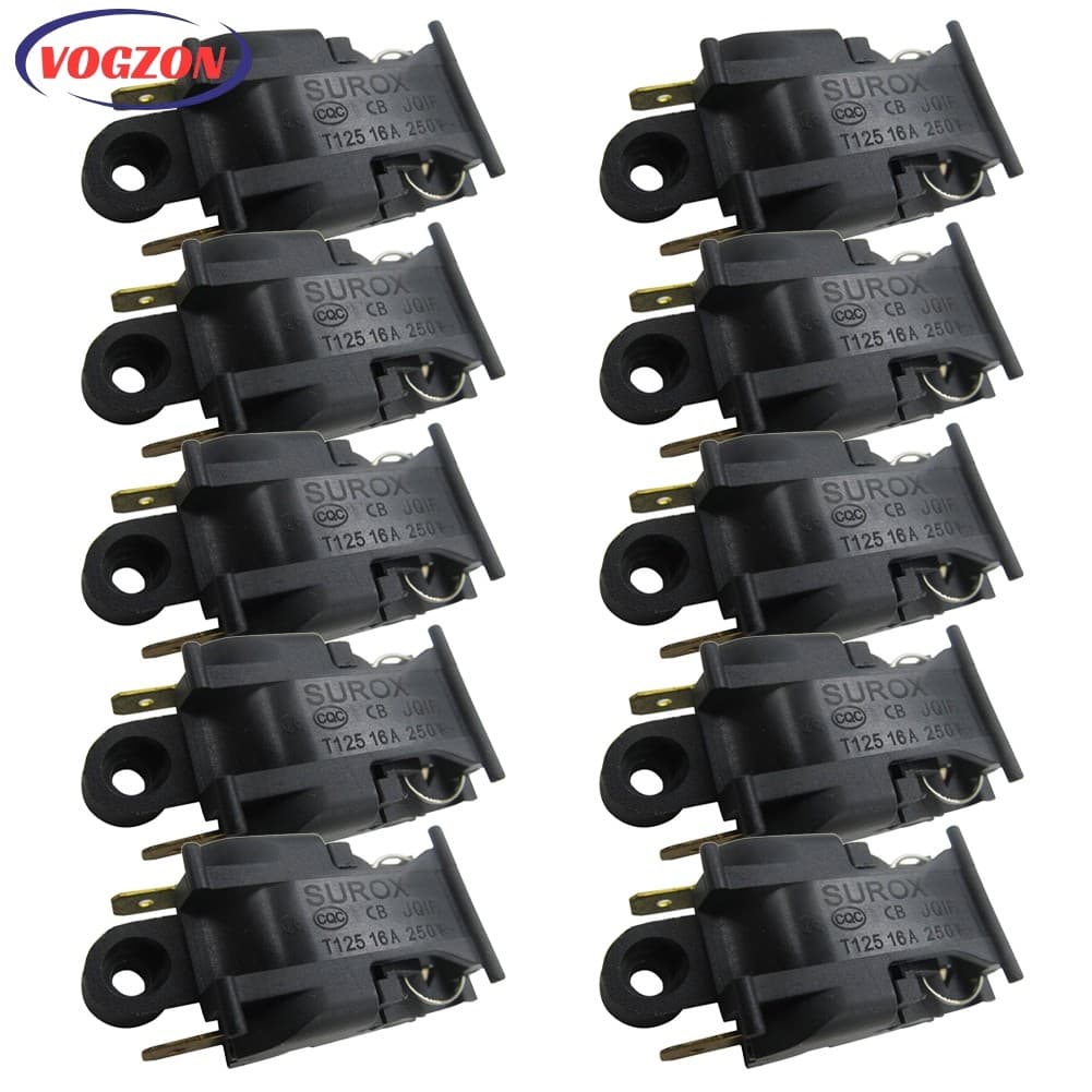 Interruptor De Chaleira Elétrica De 10 Peças , Termostato , Controle De Temperatura XE-3 JB-01E 16A